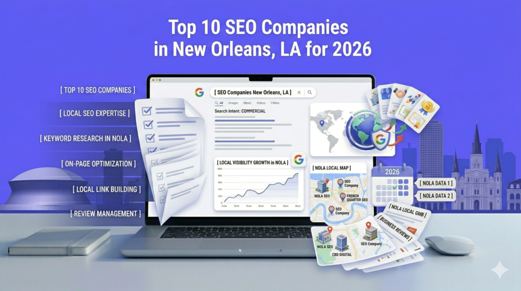 Top 10 SEO Companies in New Orleans, LA for 2026
